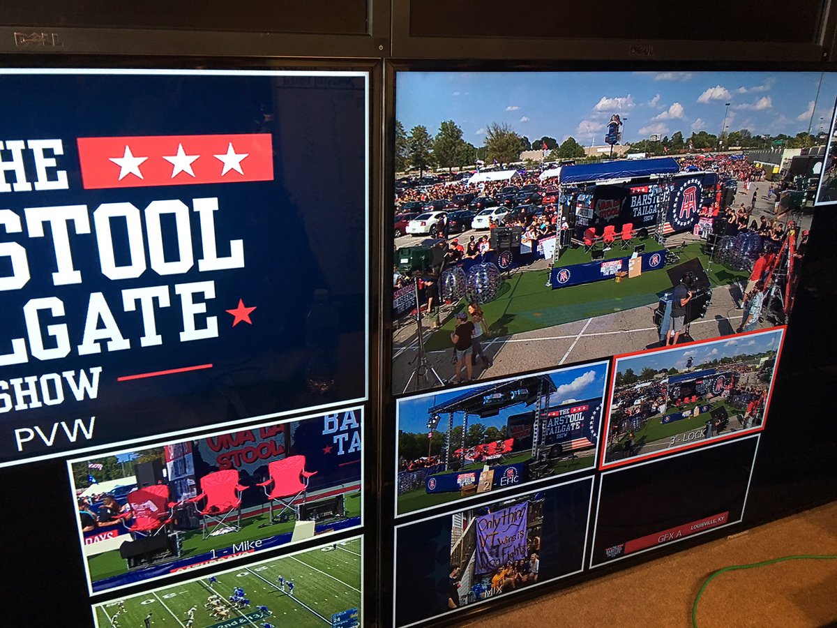 Dave Portnoy on Twitter "Barstool Tailgate show live at 7pm from