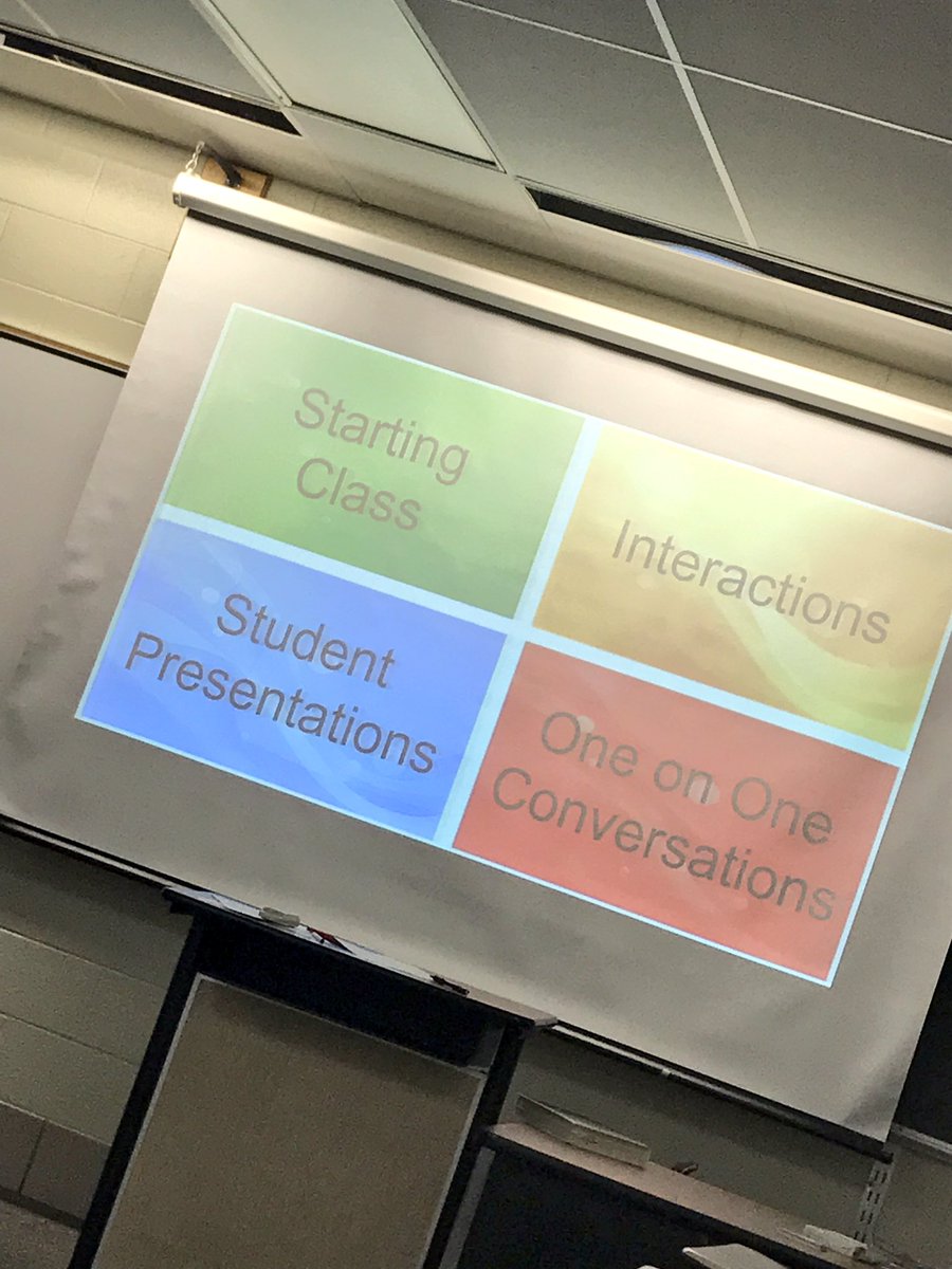 ELAwithLawson's tweet photo. Great convo about the purpose of formatives. It's not just about what we record for students &amp; parents. Thanks @GradesHarding ! #gradepd https://t.co/5t23jkk5bn