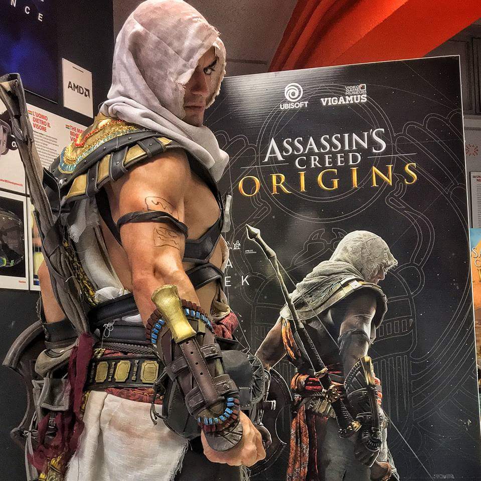 gammuseum_'s tweet photo. Gli Assassini hanno invaso il #VIGAMUS nel nome del Credo! E domani ci aspetta un'altra giornata di combattimenti. #ACTour #AssassinsCreed https://t.co/7yJUaK94KX