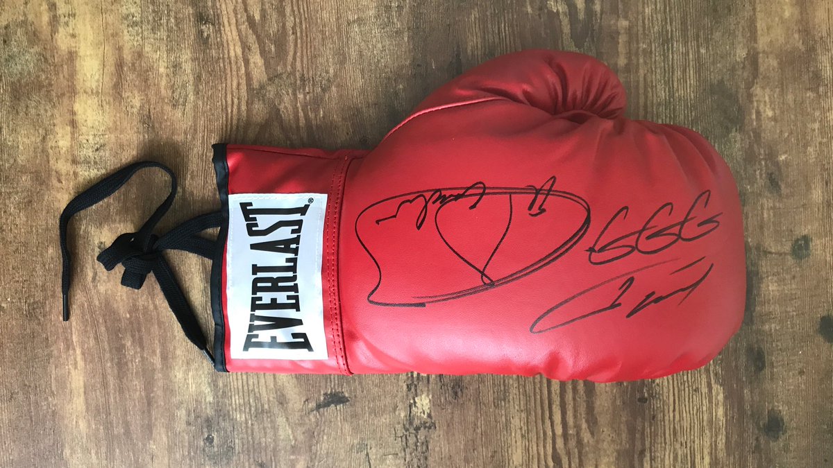 totalfratmove's tweet photo. Gennady Golovkin. Canelo Alvarez. Legend vs. Legend tonight on @HBO PPV (8pm ET/5pm PT). RT for chance to win this glove signed by both. https://t.co/goLLApZ7JF