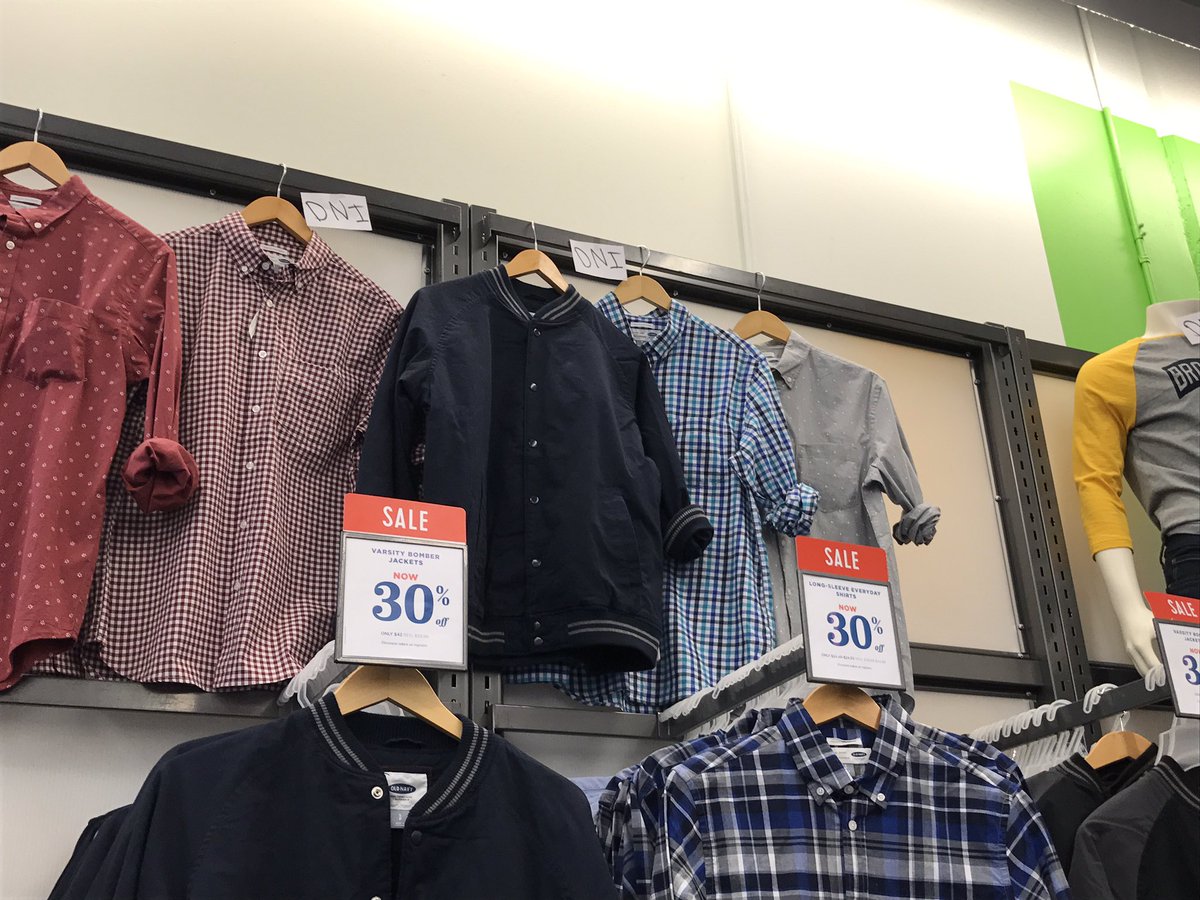 Terrible job to Ben Crouch <a href="/OldNavy/">Old Navy</a> for refusing to sell us this shirt because of upcoming inventory. Lots of places to shop. No longer here