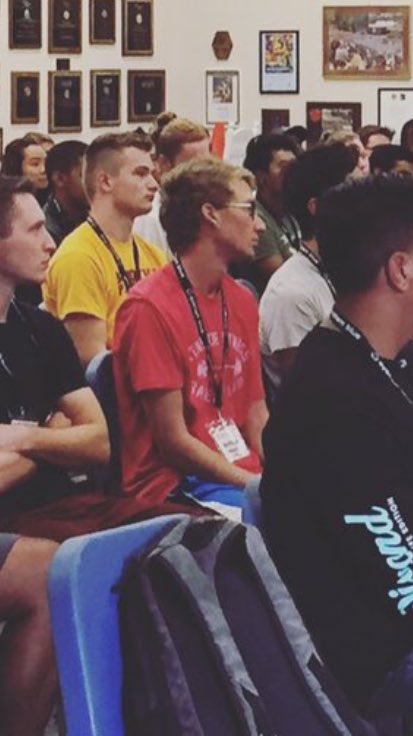 MattWarrenFan's tweet photo. Peep my boy at RCC auditions 😫 RCC would kill to have straight legs like his 😤 https://t.co/5fs4Wiy4xf