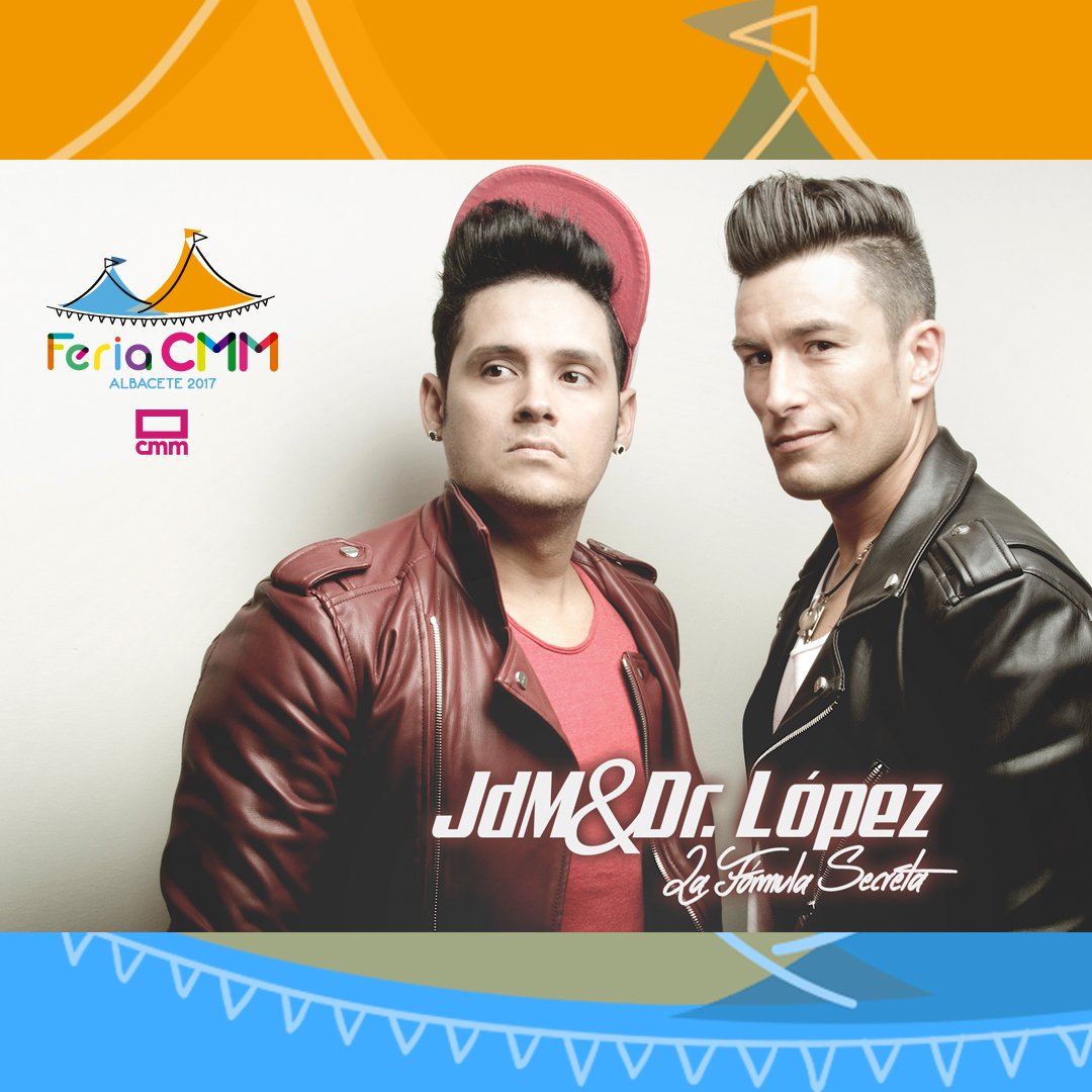 ¡Arriba la #Música en #FeriaAlbaceteCMM! Esta noche te esperan en #FeriaAlbaceteCMM <a href="/JdmDrlopez/">JdM & Dr. López</a> con <a href="/CarlosSalinasDJ/">Carlos Salinas</a> #FeriadeAlbacete
