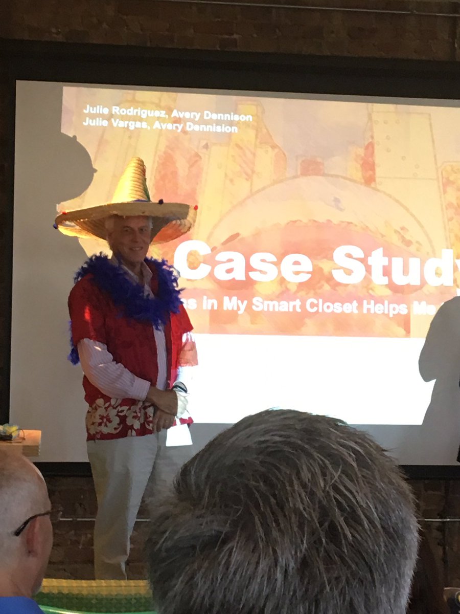mmcshea1's tweet photo. .@ICmedonline @paddy_oshea demonstrating smart clothes @DHCollaborative at a lighter moment. Great year of learning #DHC2017! https://t.co/Qp0R5AfmdB