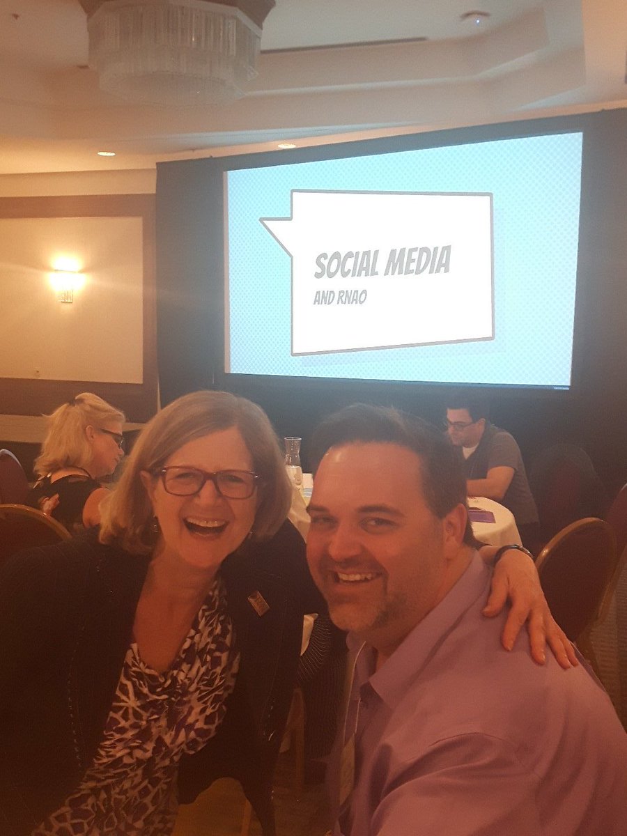 AkuahFrempong's tweet photo. @RNAO CEO @DorisGrinspun gives the #RNAOAssembly a #socialmedia lesson instructing members on how to download and use #Twitter 😂😂 https://t.co/JAXwvZ3mI5