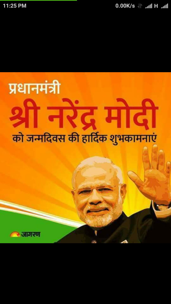 Happy birthday TO OUR BELOVED Narendra Modi sir 