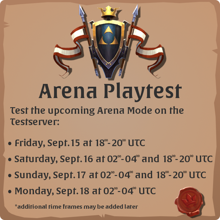 AlbionOnlineFra's tweet photo. Prêts pour tester l'Arène sur le serveur de test ? https://t.co/Qo9wxxzMwz