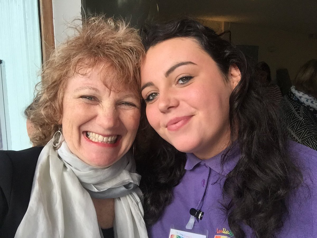 suzannezeedyk's tweet photo. Me &amp; award-winning @ccassidy1998 &amp; her proud mum. A delight to meet. @TIGERS_UK @paulinescott222 @lullabynursery https://t.co/0QOFPZFWVw