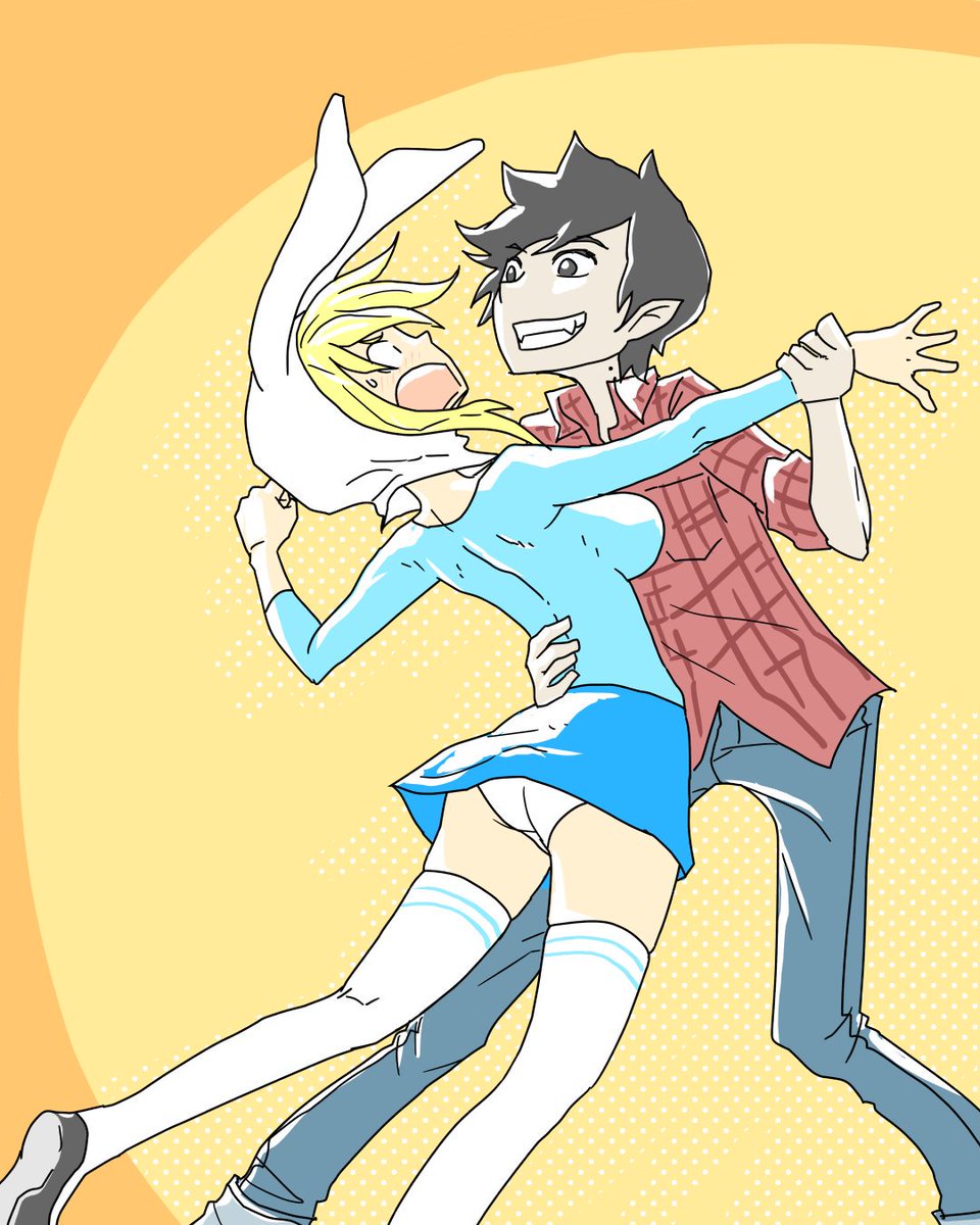 ねぎま岳春 根岸岳春 アドベンチャータイム Adventuretime フィオナ Fionna マーシャルリー Marshalllee