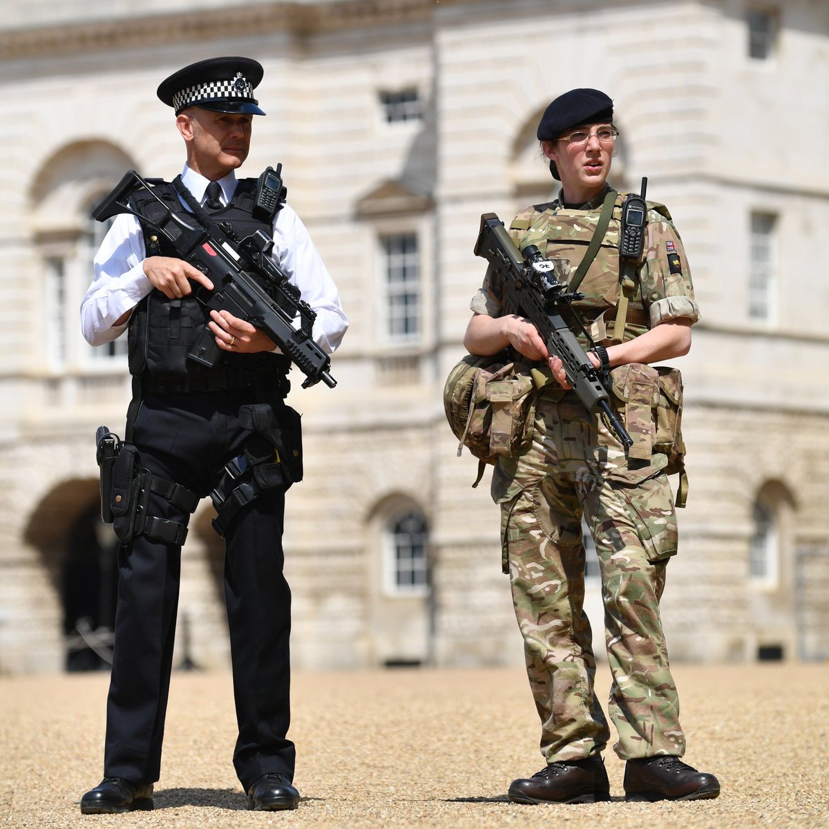 SPServicesUK's tweet photo. Big thank u to all our #ArmedForces, #Firearms Cops & our regular #Police Officers for everything u do for us, especially during #OpTemperer https://t.co/At7PbdiqKH