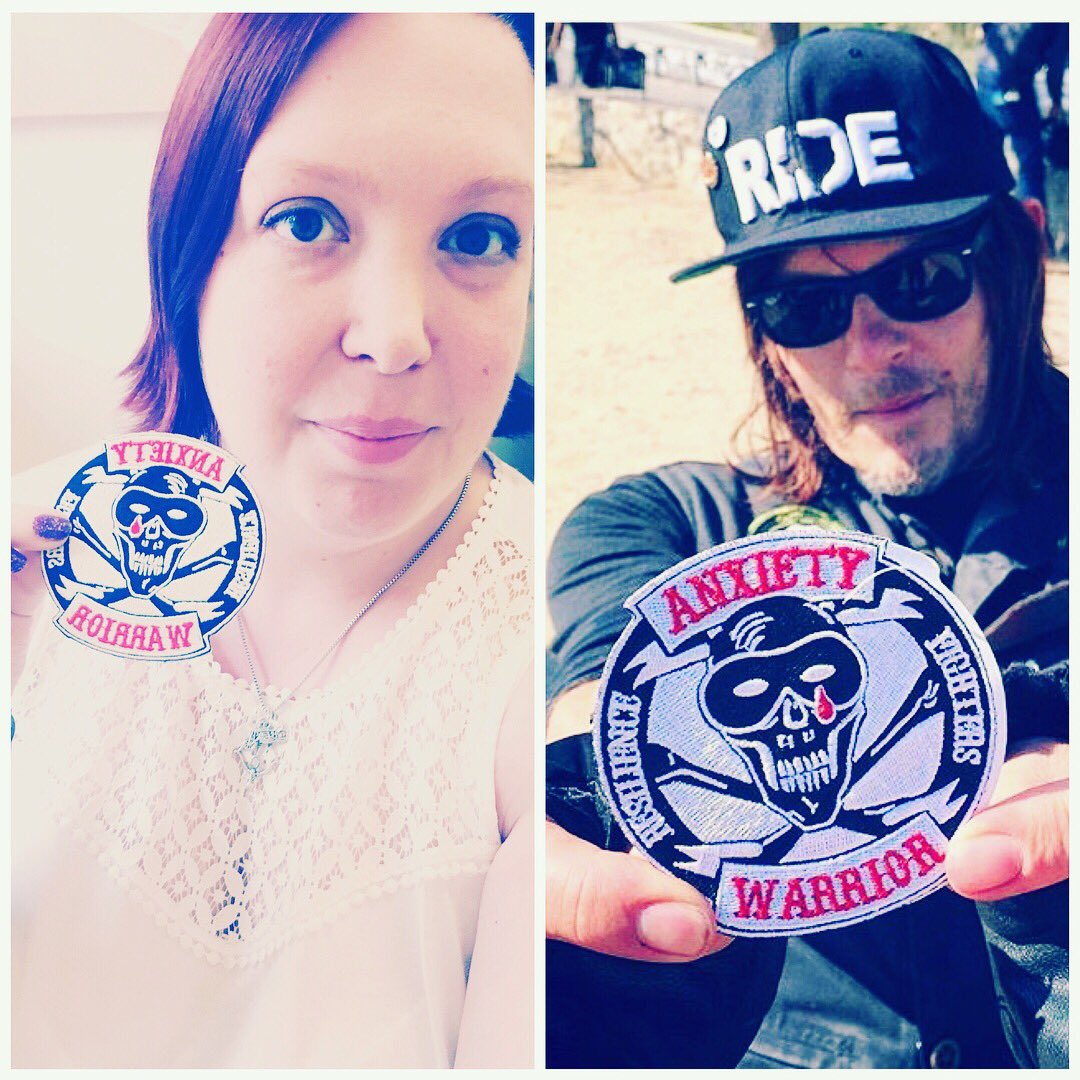 bear_reedus's tweet photo. Depression/anxiety sky high tonight so I'm going to shut myself down for the night. Goodnight @wwwbigbaldhead 💜💜💜 thank you 😘 https://t.co/A2HGwkQF2v