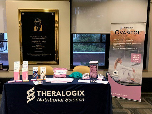 Theralogix's tweet photo. STOP by Theralogix table #PCOSAwareness & tell how do U take your Ovasitol! #OvasitolMyWay @PCOSsupportgirl #PCOSC17 https://t.co/ciSJWY7kx5