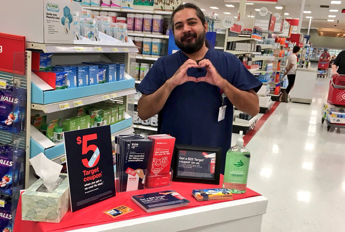 KalenaNguyen's tweet photo. Warm greetings from our pal, Sal! HB is welcoming new patients, let us take care of you this flu season! #cvs #R85flu https://t.co/p1SVNVe3wR
