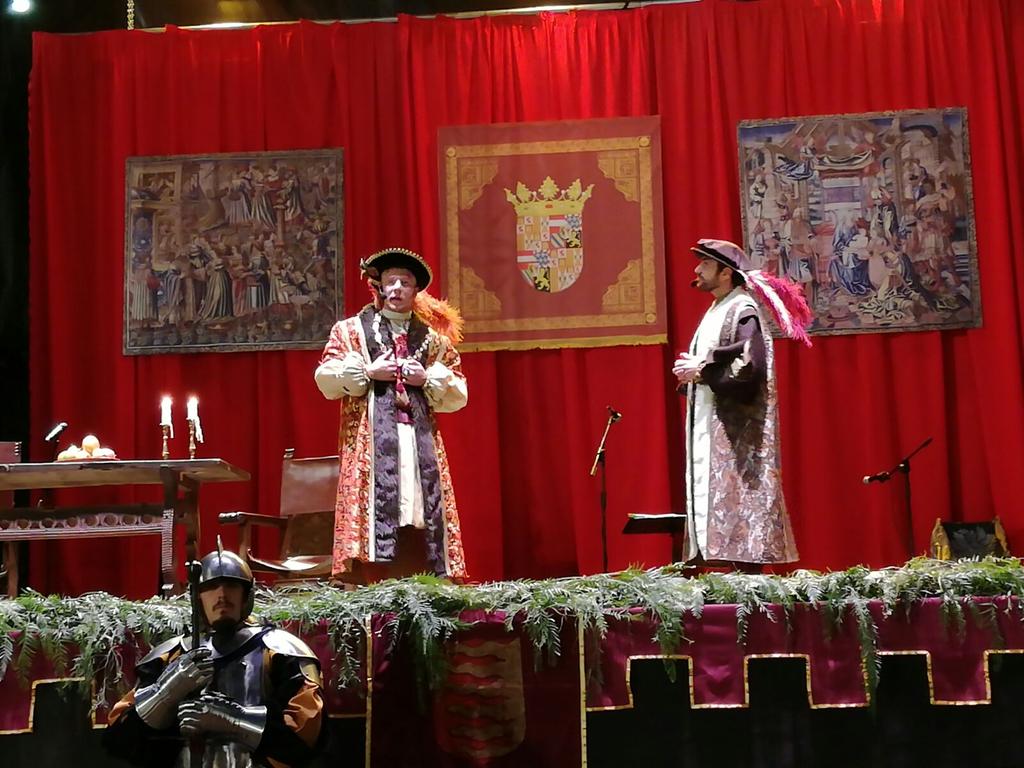 La Historia ya ha cobrado vida en #SanPablo para celebrar el V centenario de la llegada de #CarlosV a #Valladolid