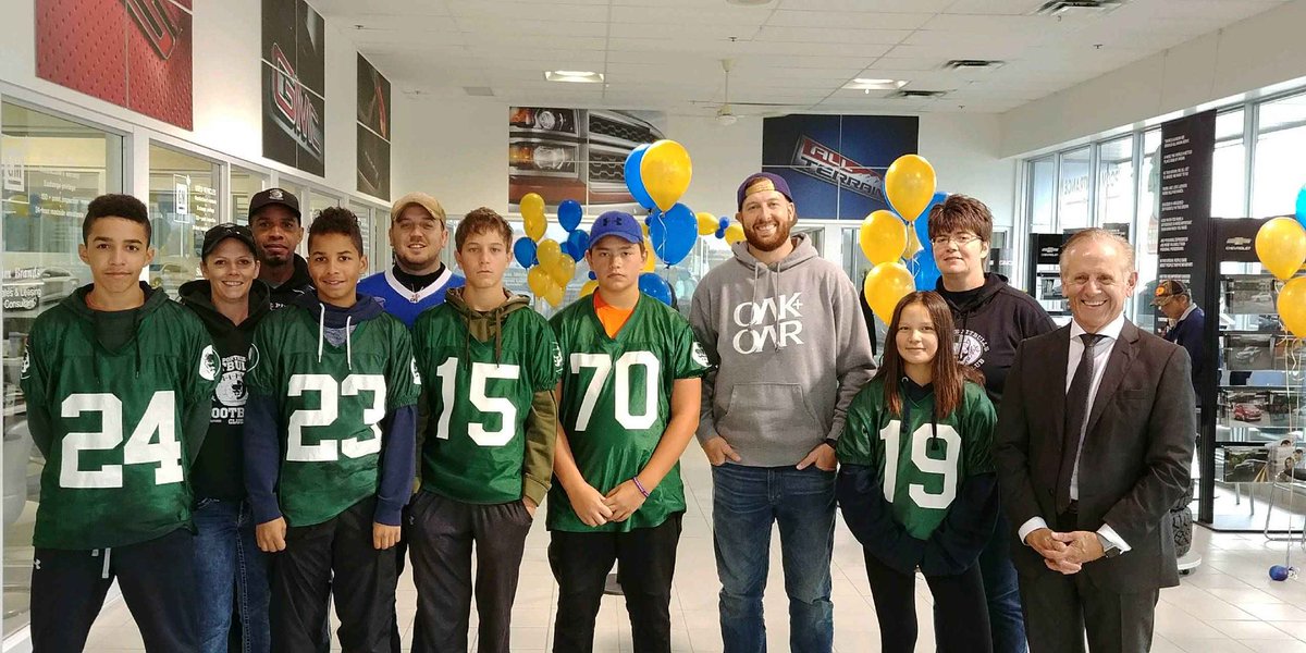 PortageP's tweet photo. Thank you so much @CraigDunnGM for donating the BBQ proceeds of $753.00 to our club! Also thanks @MattNichols16 for making it a success!! https://t.co/61hzN09dML
