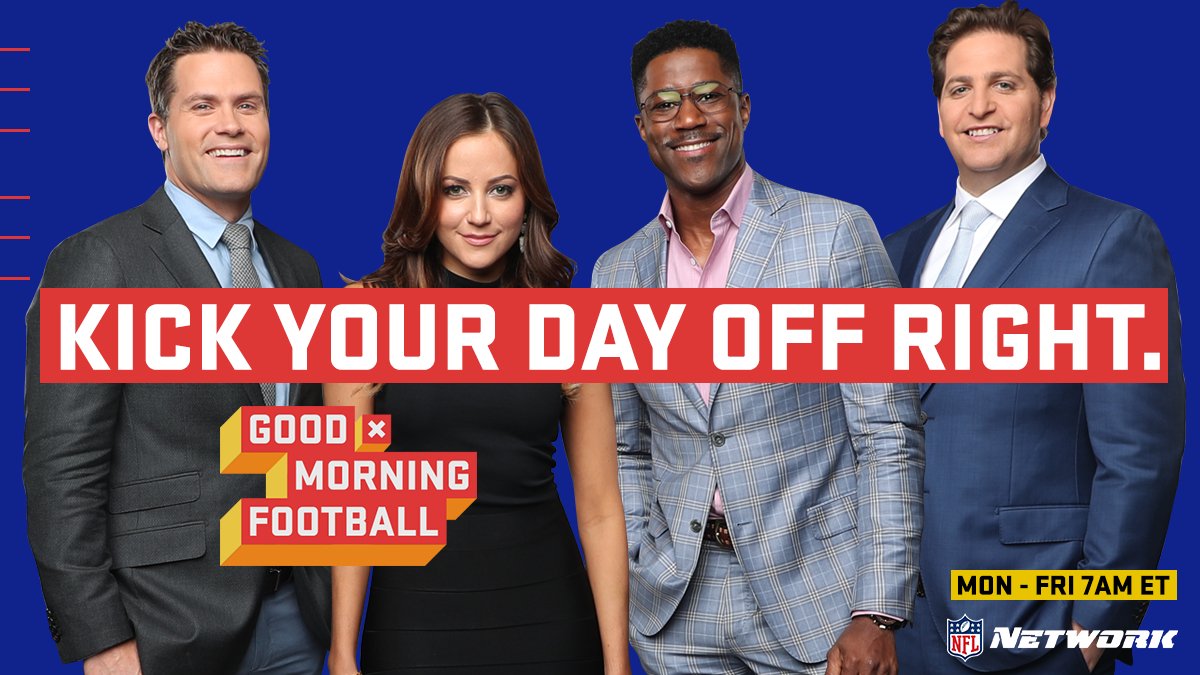 NFL Network on X: 'The best kind of morning show: 100% football. Get your  #GMFB on, weekdays at 7AM ET. Only on NFL Network.   / X