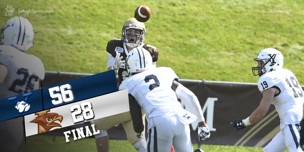 QUICK RECAP: Yale Turns the Tables on Lehigh, This Time Beats Lehigh 56-28