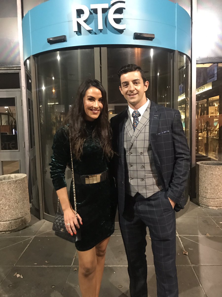 RTEOne's tweet image. .@GmailMahony and Denise are Up For The Match! Are you? Join us live at 9.45!