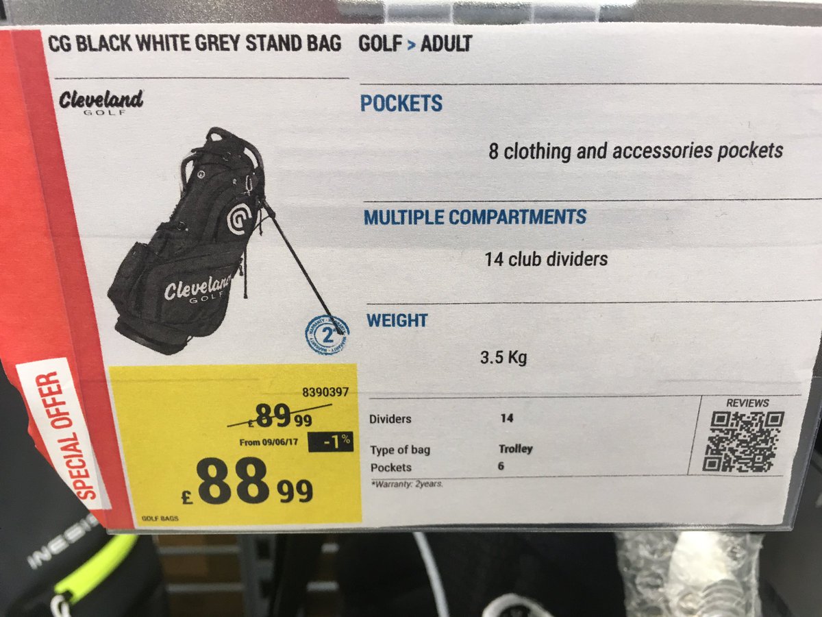 PatricktamWood's tweet photo. Great special offer @DecathlonUK #bargain #bigsavings #apound https://t.co/4Lf8iPgMOS
