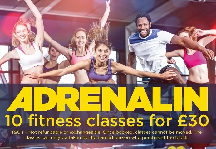 *10 fitness classes for £30*
Are you a regular fitness class attendee? Why not take advantage of our latest offer! #Fitness #Plymouth