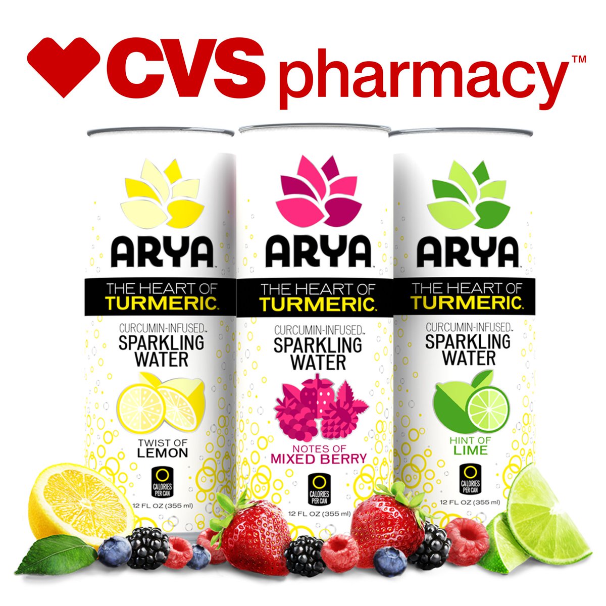 AryaDrinks's tweet image. Our new #ARYA #sparklingwaters are in select @cvspharmacy nationwide!  Click the link to find out where: bit.ly/2f2x3R