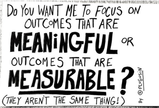 gcouros's tweet photo. Meaningful Ain’t Always Measurable. https://t.co/X9RkOT4HpO via @plugusin https://t.co/fjNHASTW2G