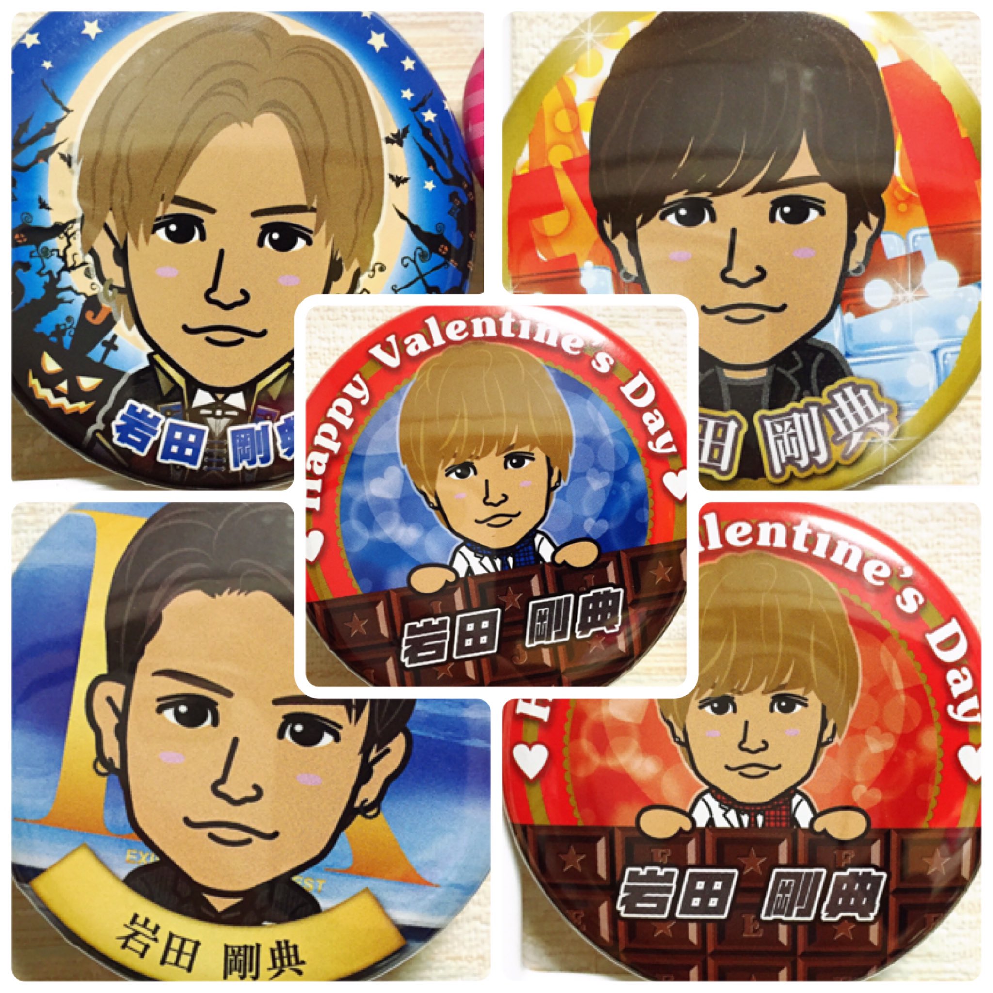 オマケ付三代目 岩田剛典 缶バッジセット - フリマアプリ&サイト