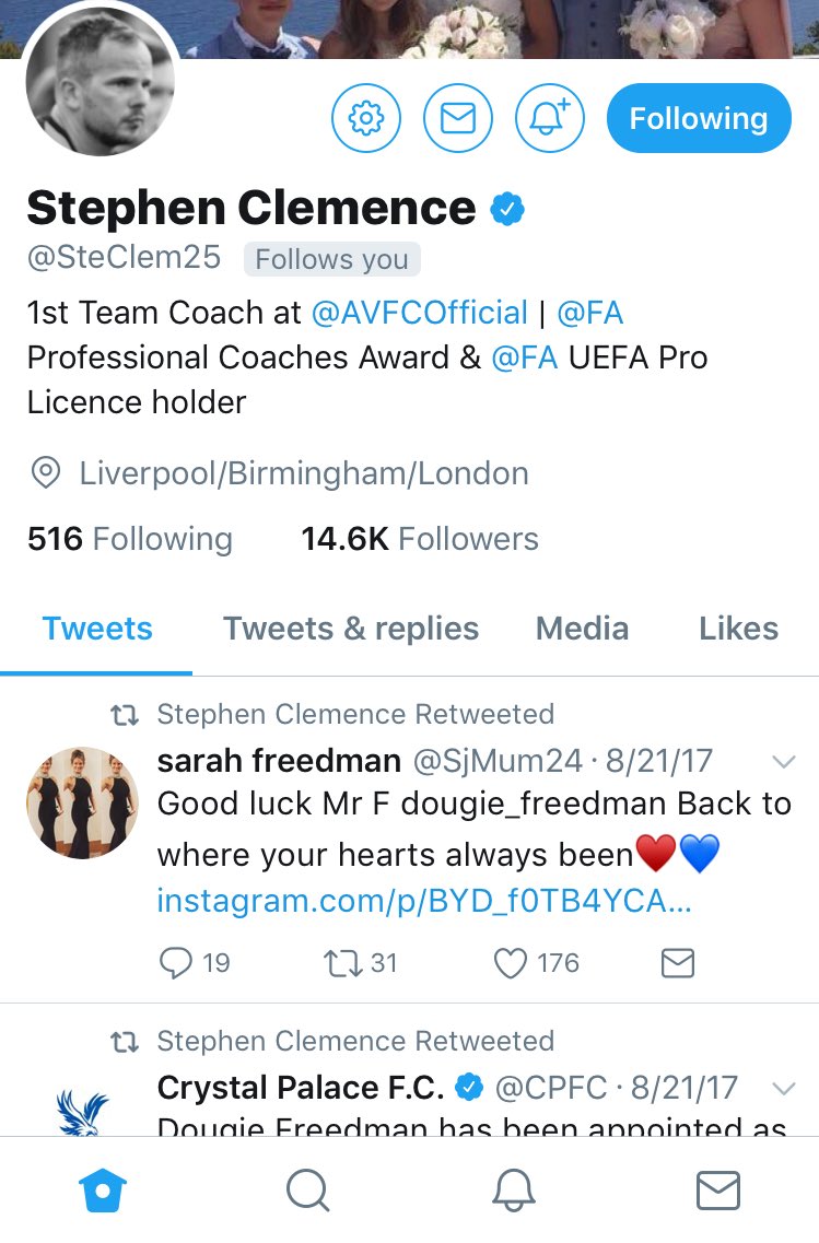 EllisJamesriley's tweet photo. It's the little things..🙌🏼 absolutely humbled for a coach of his caliber to follow my coaching account! - @CoachEllisRiley https://t.co/g0xG8v29Rd
