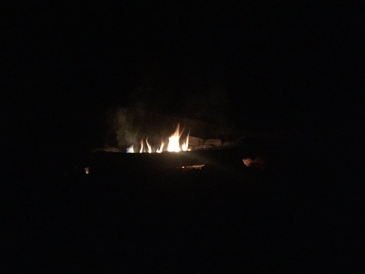 almostanon's tweet photo. I wonder if the stars look down upon the wilderness and make constellations of our campfires. https://t.co/QOpMHkgwSd