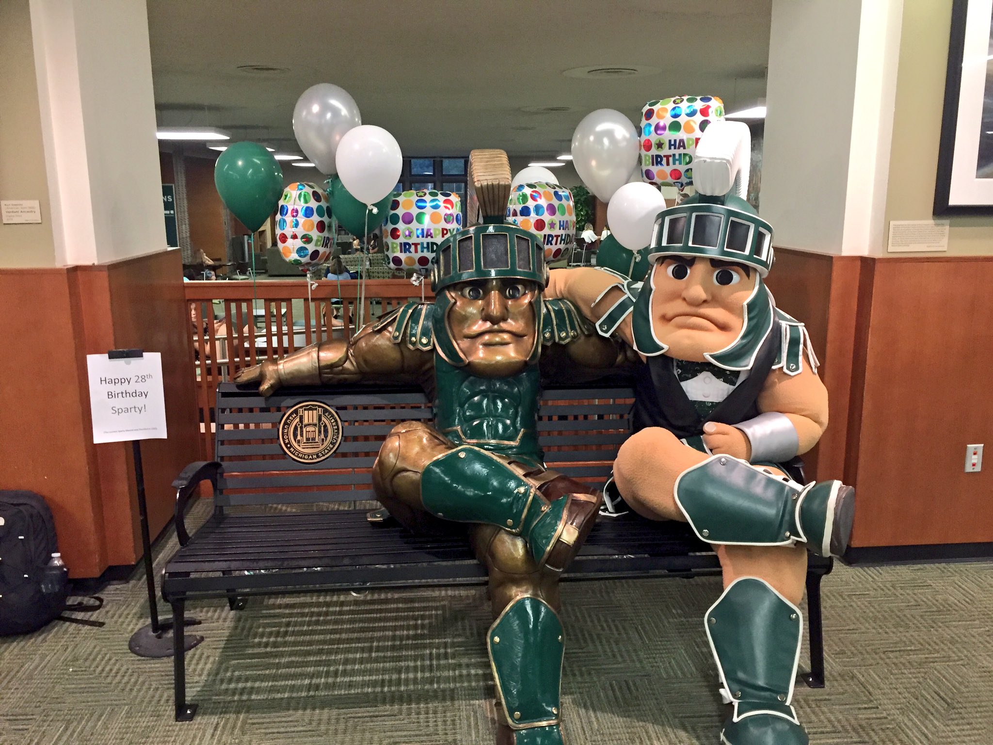Sparty Thanks For All Of The Birthday Wishes Here S To 28 More