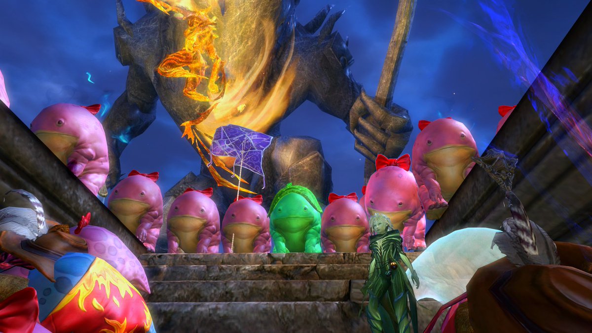GW2EUCommunity's tweet photo. Quaggan Waddled all the way to Ebonhawk for @PinkDayinLA! Thank you to all who attended!!! https://t.co/4byc3KNRgP