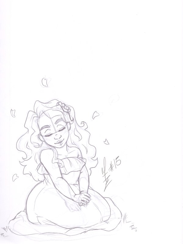 Mizzy_Blooms's tweet photo. Number 15!! Flower Girl~ #Sketchtember #sketch #Girl_Drawing #drawing #flower #anime #cartoon #Sketchtember2017 #sketches https://t.co/LTR4a56sxL