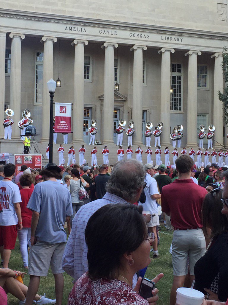 jcurlj's tweet photo. Pre Game at Alabama https://t.co/yF0Y5fTNBc