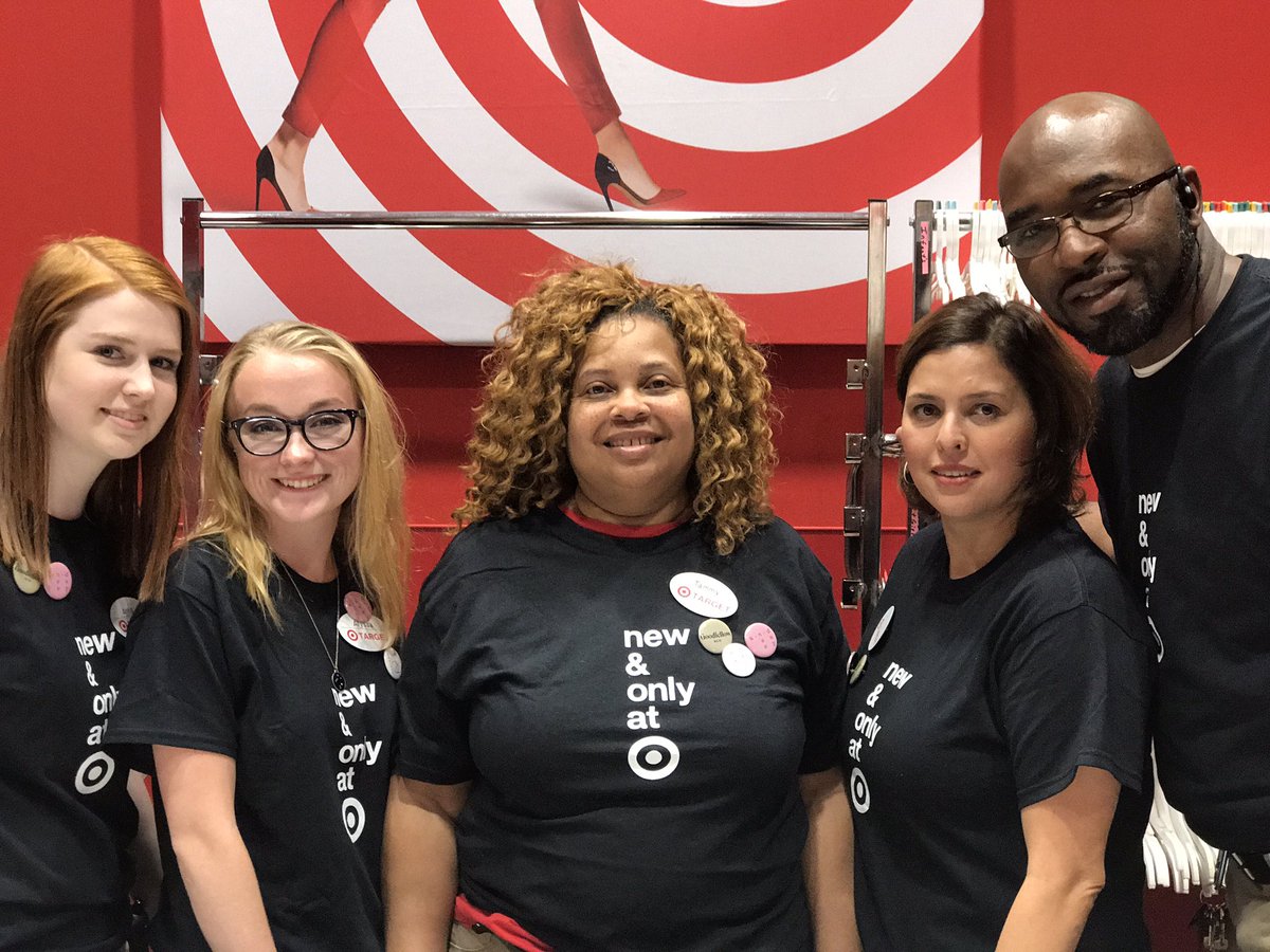 OTfromTarget's tweet photo. Nothing as fun as promoting our new brands @T1759target #anewdaytarget #goodfellowco @LauraBoulware @FerreroAmy @A_Leigh_ @MariaMoorehous4 https://t.co/ezyCb4wy32