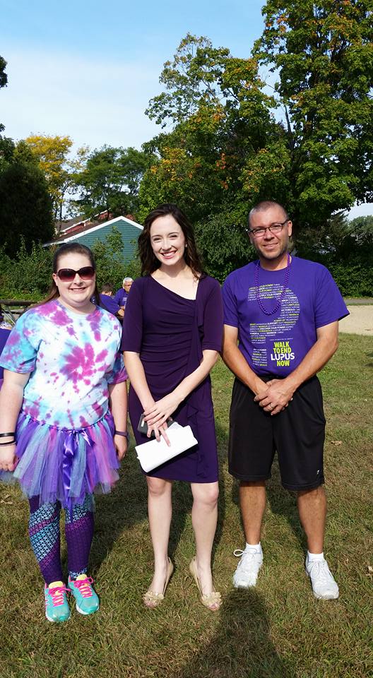Theaveryhall's tweet photo. So honored to emcee the @LupusOrg WI #WalkToEndLupus 2017 in Madison today and walk with my survivor friends. <3 #NBC15 https://t.co/YPU7zF96Rc