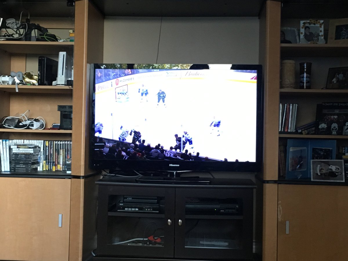 Anyone else watching pre-season hockey? #Anxious #NHL