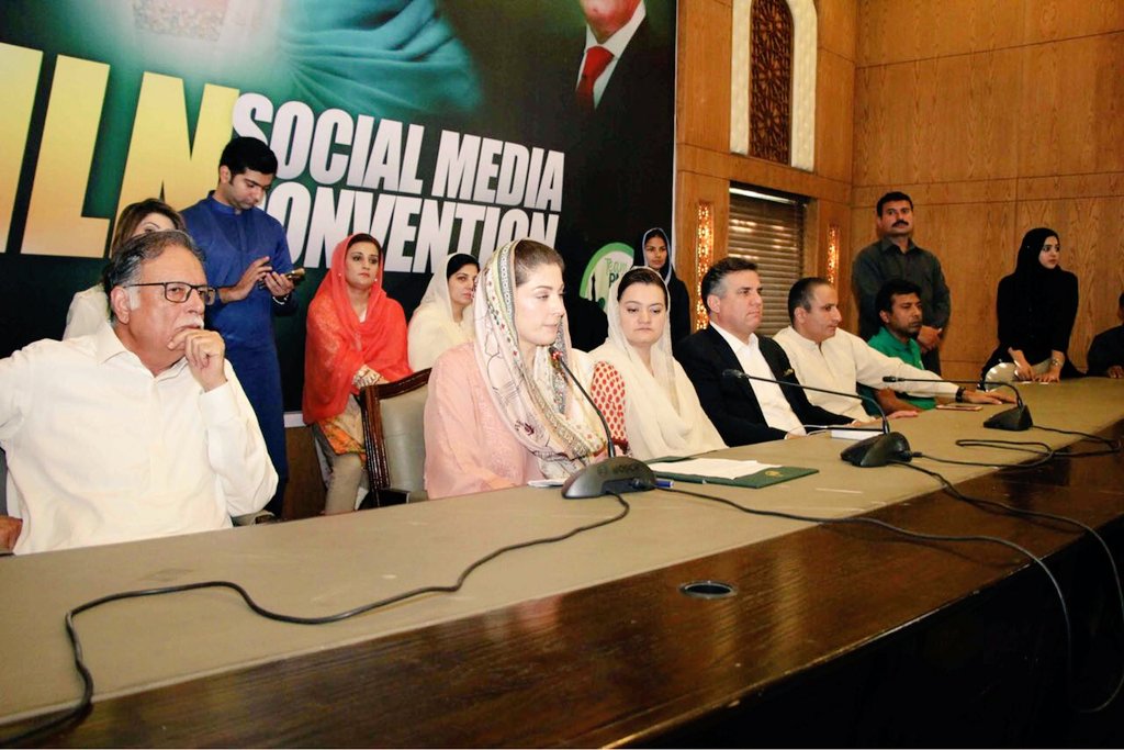 KhurramBhatti01's tweet photo. محترمہ مریم نوازشریف کا سوشل میڈیا کنونشن سے خطاب
#NA120PMLNCampaign https://t.co/59l8VKXLTv