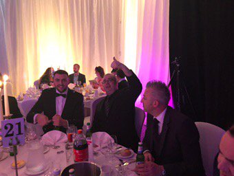 Thanks to Mark Kelman for hospitality at MFR cash for kids event at Drumossie on Thursday evening