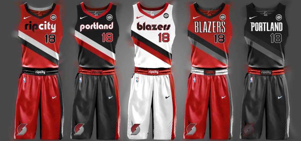 nike rip city jersey