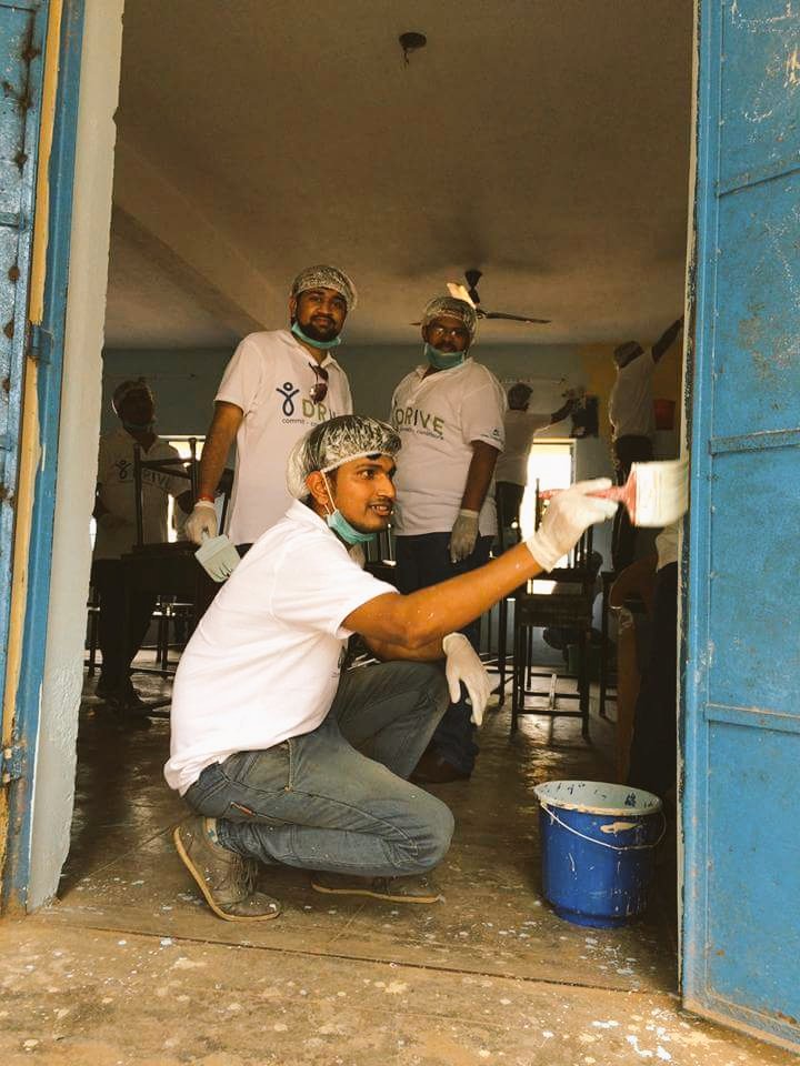 rjmayur's tweet photo. @tata_comm @Tata_TCTSL 
Tata#DRIVE#EVENT#Paint My School# https://t.co/ytLW3j7aAI