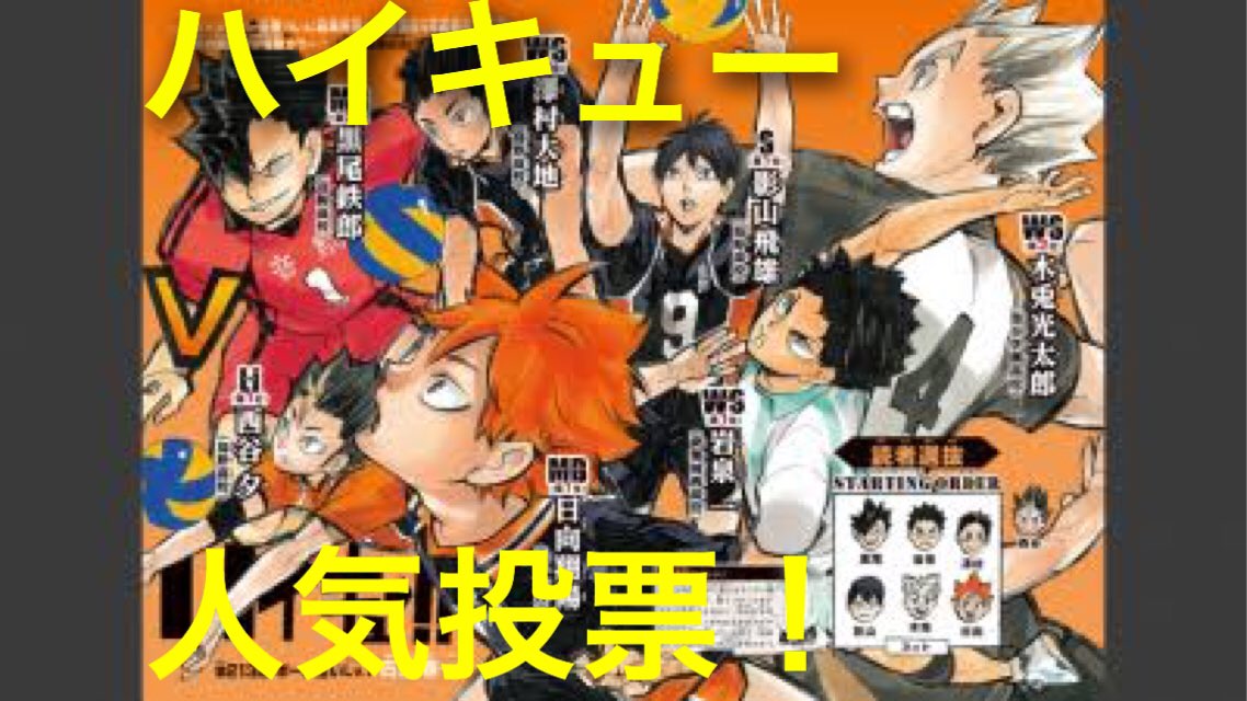 ハイキューランキング Twitter Search Twitter