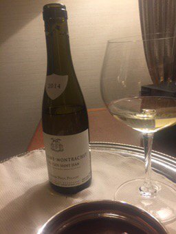 GrapesOrFroth's tweet photo. Never mind Chardonnay, I might need to call our third-born Chassagne-Montrachet 2014 #wheresmywife #Hmminappropriate? https://t.co/Z4yqpy2sCK