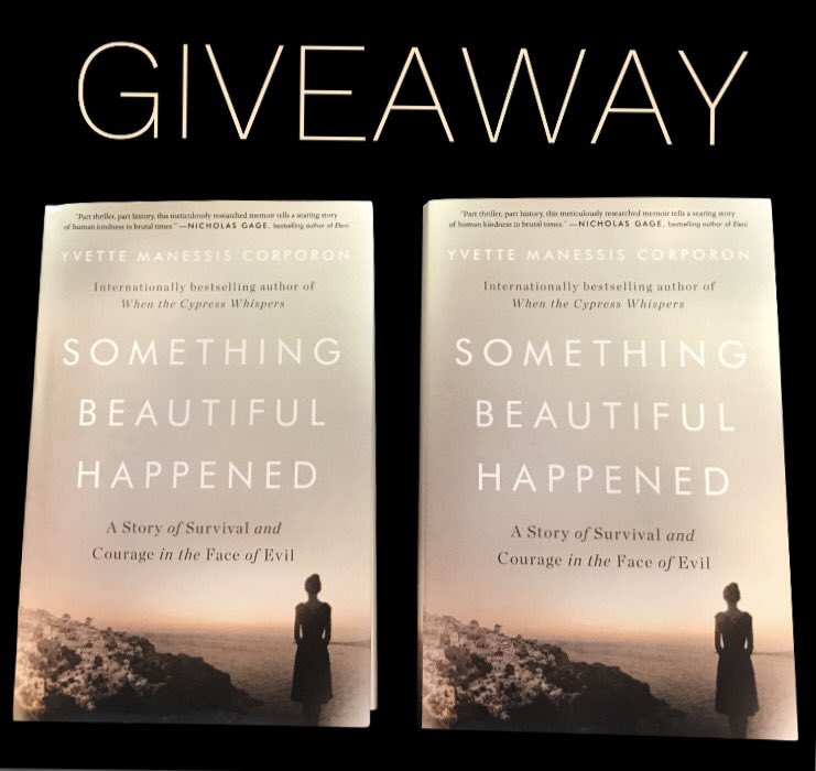 Jenny_ORegan's tweet image. Enter to #win @YvetteNY's exquisitely rendered memoir #SomethingBeautifulHappened! instagram.com/p/BZHVg84BSQj/