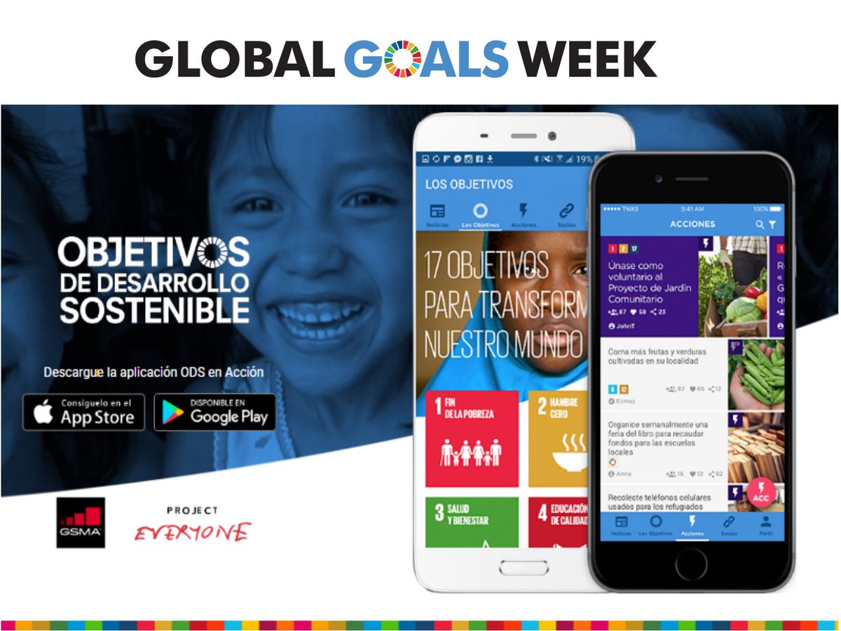 PactoGlobalEcua's tweet photo. ¿Quieres ser un experto en los #17ODS? Descarga hoy la app #ODSEnAcción https://t.co/3Ekb1pRs0R #GlobalGoalWeek https://t.co/NOyJdd4uR5