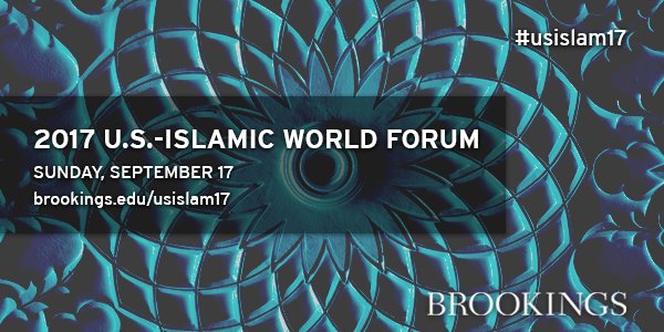 usislam's tweet image. The US-Islamic World Forum convenes for its 13th year on Sept. 17. Agenda: brook.gs/2xq5QDo. Follow along at #usislam17