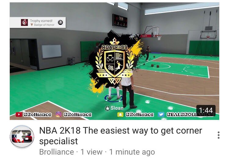 letspostaboutit's tweet photo. NEW VIDEO UP SHOW US SOME LOVE!!!!#brolliance #nba2k18 #RunTheNeighborhood #nba2k18badges #iPhoneX #UNBOXING #ps4 #giveaway #mustsee https://t.co/GGIvODnNUY