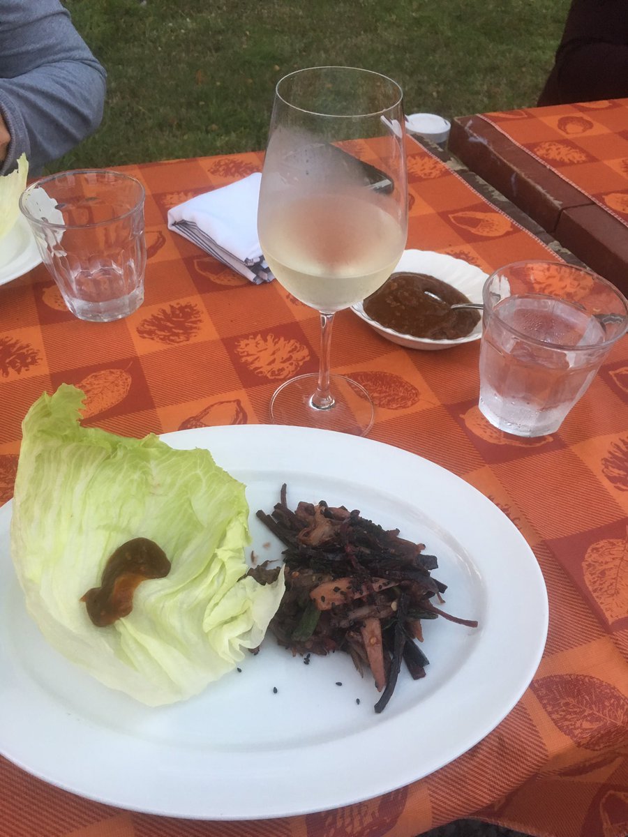 Enjoying the best meal ever by the late with chef Rivard from <a href="/thecombinegrows/">TheCombineRestaurant</a> !! #norfolkcounty