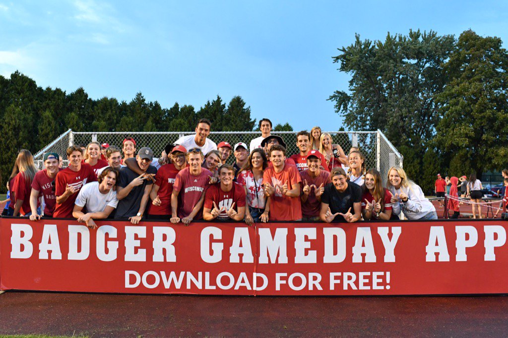 The "colony" is out tonight for <a href="/BadgerMSoccer/">Wisconsin Men’s Soccer</a> ... and, go get the App.