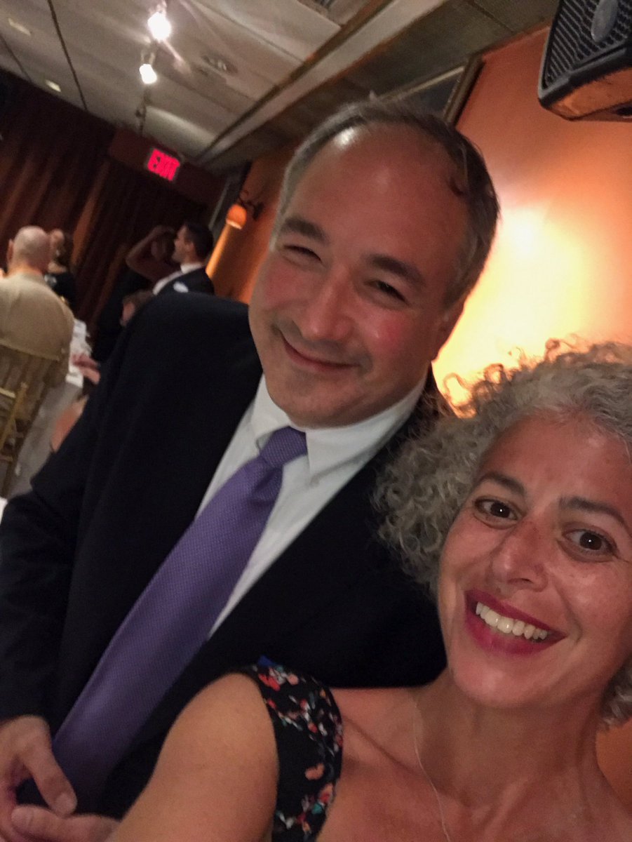 .<a href="/claskow/">Caroline Laskow</a> &amp; <a href="/LeeBermanER/">Lee Berman</a> before the Oaths of Office for #DistrictLeaders at Special Executive Committee Mtg. #grandstreetdems #change