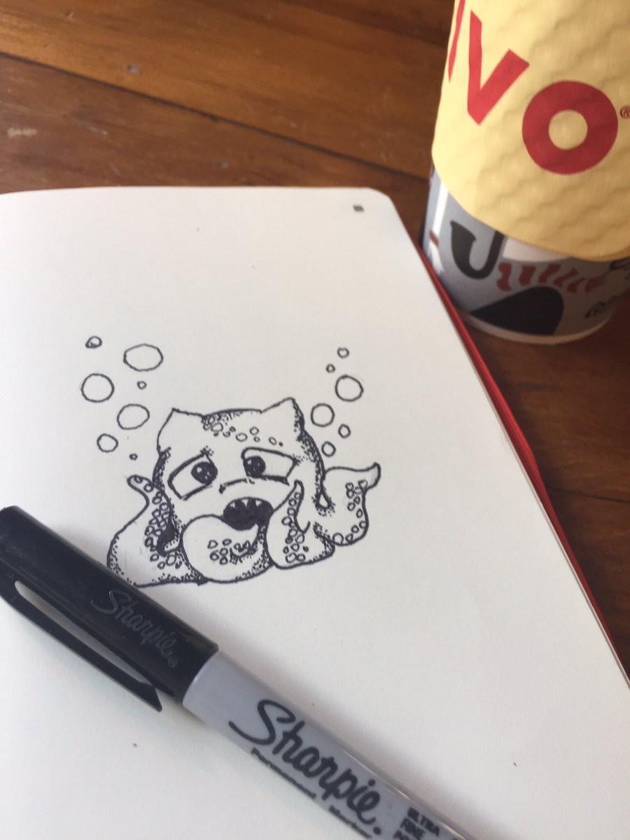 Coffee shop sketch. #artwork #sketch #Coffee